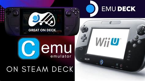 360 games aren't quite ready as there's no official Linux version of Xenia - but neither is <strong>Cemu</strong> (the WiiU emulator), which everyone's been running on the Deck through Proton. . Emudeck cemu install location